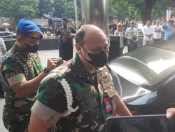 Rombongan TNI Sambangi KPK, Bahas Barbuk-Penetapan Tersangka Kabasarnas