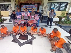 Polres Tabanan Ringkus 8 Pengedar Sabu dalam Sebulan