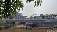 Sodetan Ciliwung Hampir Rampung, Begini Penampakannya