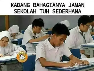 10 Meme Nostalgia Zaman Sekolah, Jadi Kangen