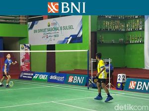 Tiyas dan Richardo Jadi Juara di Final BNI Sirnas B Sulsel 2023