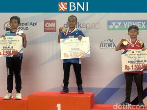 Foto: Podium Juara BNI Sirkuit Nasional B Sulawesi Selatan 2023 Foto: Podium Juara BNI Sirkuit Nasional B Sulawesi Selatan 2023
