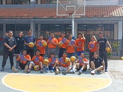 Komunitas Basket Tuna Rungu-Siswa SD Ramaikan FIBA World Cup 2023