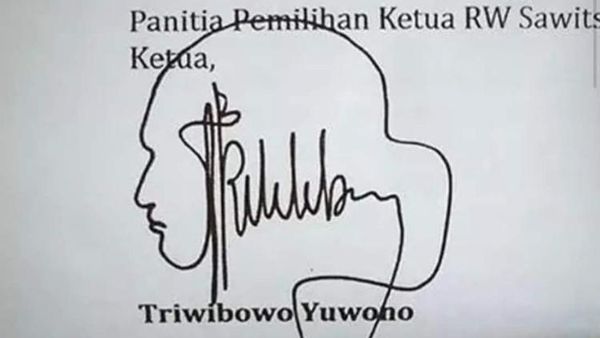 Beragam Gaya Tanda Tangan Paling Unik di Dunia