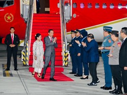 Jokowi dan Iriana Tiba di Tanah Air Usai Lawatan ke RRT