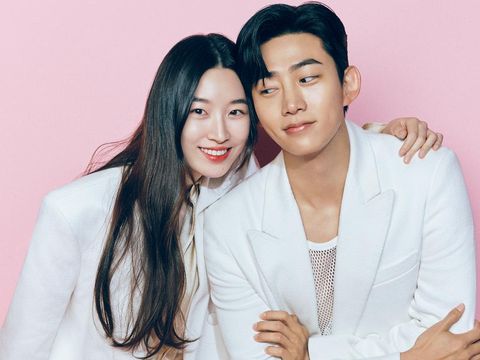 Ok Taecyeon dan Won Ji-an Ok Taecyeon atau Taecyeon 2PM dan Won Ji-an untuk drama HeartBeat (2023). (Prime Video)