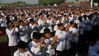 Pemecahan Tiga Rekor MURI Sekaligus di Jombang