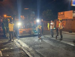 Perbaikan Jalan Nangka Denpasar Telan Anggaran Rp 7 Miliar Lebih