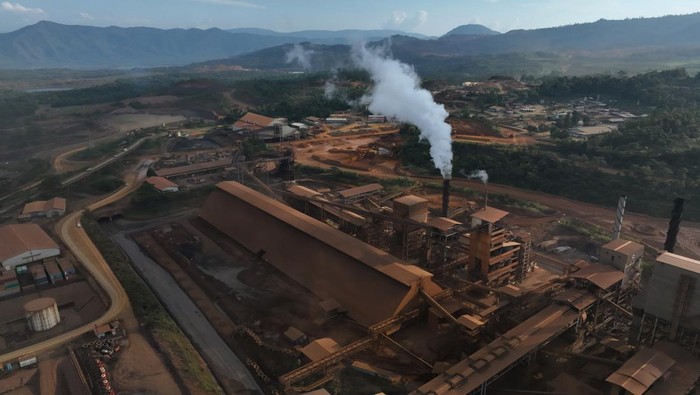 PT VALE garap 3 proyek smelter senilai 134,3 triliun. Foto: ANTARA FOTO/JOJON
