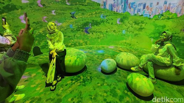 Ramai Pengunjung, Pameran Immersif Jadi Tempat Asyik Swafoto