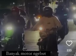 Viral Rombongan Motor Lawan Arus di Jalan Surken Bogor, Polisi Turun Tangan