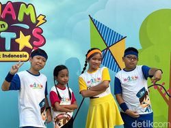 Warna-warni Penuh Keceriaan di Senam dan Pentas Ceria Anak Indonesia