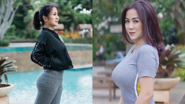 10 Potret Elok Tante Ernie, Tampil Bugar meski Umur Sudah 40-an