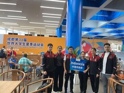 Timnas Wushu Indonesia Tampil di China