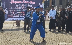 Kala Palang Pintu Ditampilkan di Sukabumi