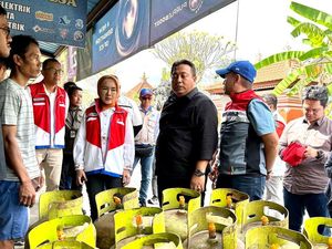 Dirut Pertamina Tinjau Langsung Ketersediaan LPG 3 Kg di Bali