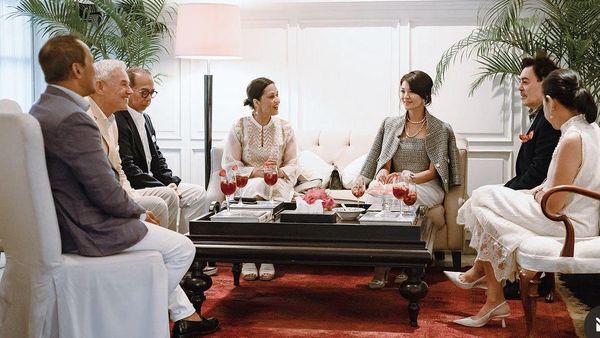 7 Foto Farah Quinn Gelar Pesta di Jakarta Bersama Suami Baru