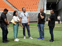 Momen FIFA Cek Kesiapan Stadion Si Jalak Harupat untuk Piala Dunia U-17