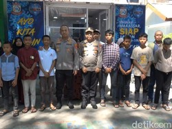 Heboh Bocah Belajar Tawuran di Makassar, 8 Orang Diamankan-Dibina