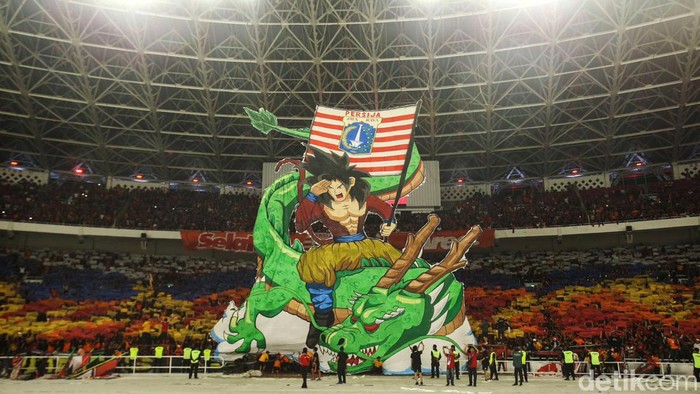 Persija menjamu Persebaya pada pekan ke-5 Liga 1 2023/2024 di Stadion Utama Gelora Bung Karno (SUGBK), Jakarta, Minggu (30/7/2023).