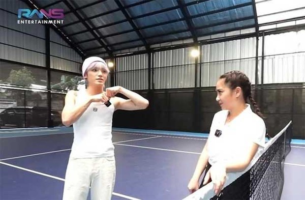 Potret Taeyong NCT bersama Nagita Slavina /Foto: Courtesy of RANS Entertainment Foto: Courtesy of RANS Entertainment