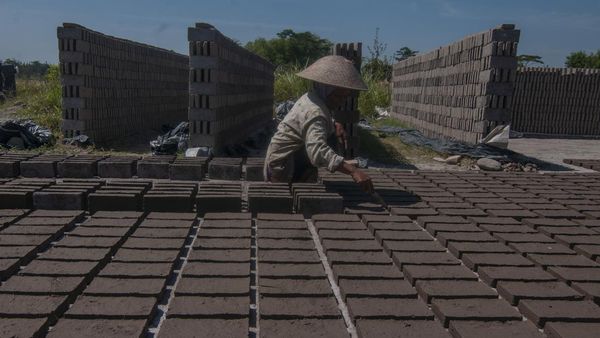 Produksi Batu Bata di Klaten Meningkat Pada Musim Kemarau