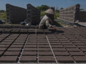 Produksi Batu Bata di Klaten Meningkat Pada Musim Kemarau