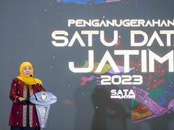 Khofifah Bicara Integrasi Data Kunci Transparansi Pembangunan Daerah