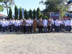 Police Goes to School, Kapolrestabes Makassar Gelar Apel Bareng Siswa SMA