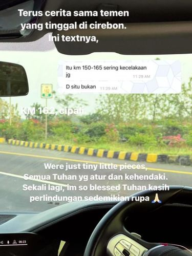 Lokasi Ban Mobil Jordi Onsu Pecah Disebut Jadi Langganan Kecelakaan