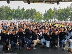 Maxi Yamaha Day 2023, Ratusan Bikers Camping di Gunung Picung Bogor
