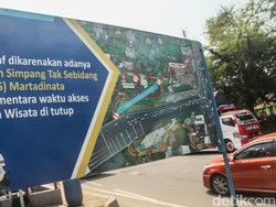 Ada Pengerjaan Proyek, Lalin Arah Gerbang Tol Pamulang Dialihkan Mulai Besok