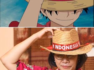 Menkeu Pasang Foto Bertopi Jerami ala Monkey D Luffy Bikin Heboh Netizen Menkeu Pasang Foto Bertopi Jerami ala Monkey D Luffy Bikin Heboh Netizen