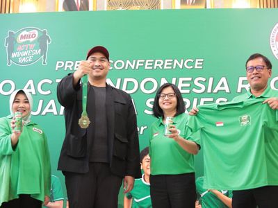 Menpora Dito Sambut dan Apresiasi Lomba Lari Milo 2023