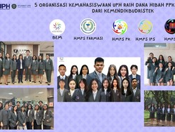 5 Organisasi Kemahasiswaan UPH Dapat Dana Hibah dari Kemendikbudristek