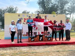 Indonesia Rebut Emas di Piala Dunia Woodball Pantai 2023
