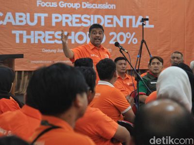 Potret Diskusi Presidential Treshold yang Bolak-balik Digugat ke MK