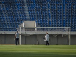 Pengecekan langsung ini untuk memastikan kesiapan dan kelayakan fasilitas penyelenggaraan piala dunia sepak bola U-17. 