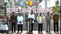 Penampakan Sodetan Ciliwung yang Diresmikan Jokowi