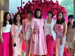 Rininta Christabella Bikin Acara Kecantikan dengan Tema Barbie
