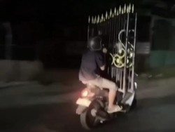 Viral Video Maling Pagar Dikawal Polisi di Medan, Ini Faktanya