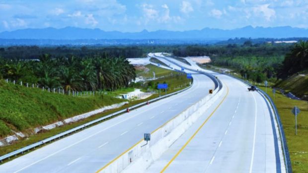 Tol Trans Sumatera telah beroperasi sepanjang 596 km. (Dok. Kementerian PUPR)