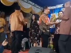 Beredar Video Kades di Sidoarjo Sawer Biduan Dangdut dengan Suguhan Miras