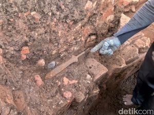 Mata Tombak Kuno Ditemukan di Mojokerto