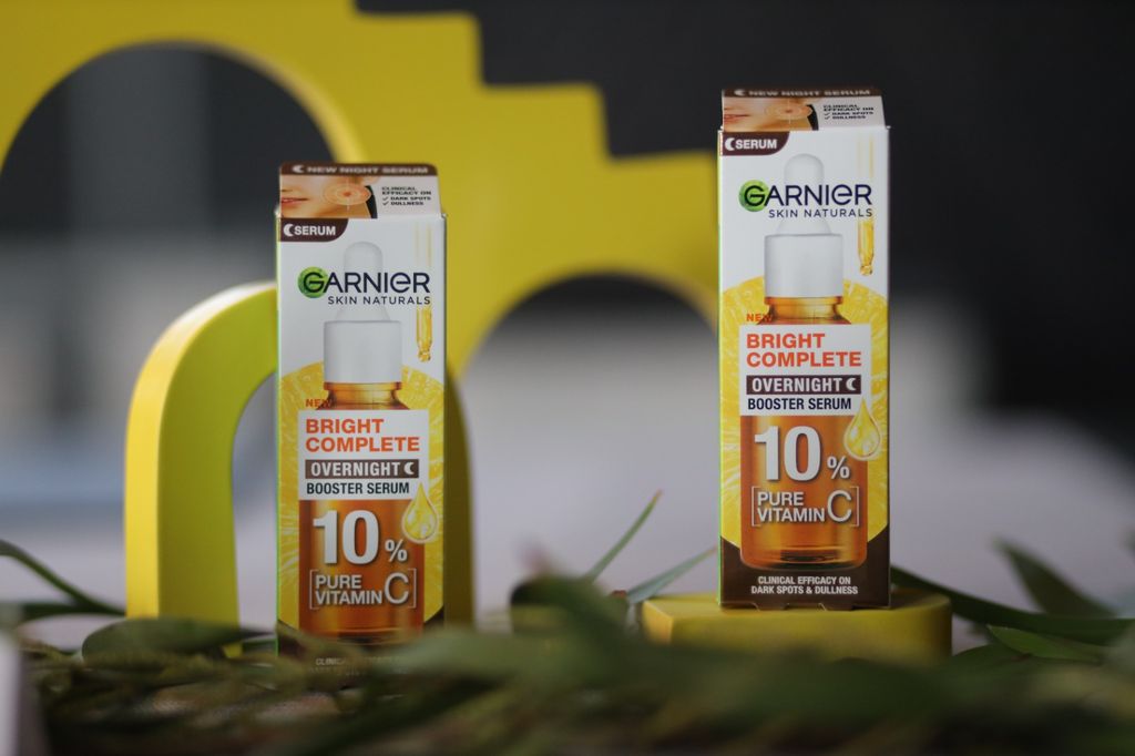 Garnier merilis Bright Complete Overnight 10% Pure Vitamin C Serum