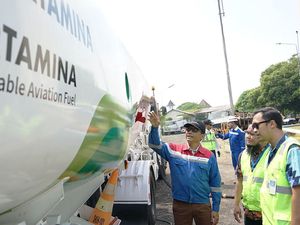 Garuda Jajal Bioavtur di Mesin Pesawat B737-800 NG