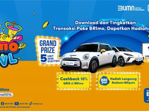 BRI Bagi-bagi Hadiah Mobil Listrik untuk Nasabah, Ini Cara Dapatkannya BRI Bagi-bagi Hadiah Mobil Listrik untuk Nasabah, Ini Cara Dapatkannya