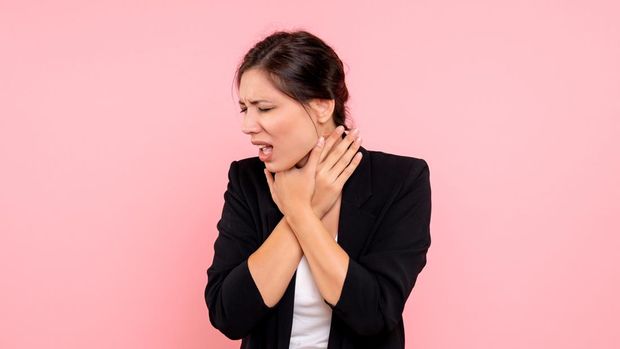 Ilustrasi Sakit Tenggorokan. (Dok. Freepik)