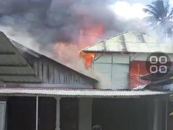 Rumah Kos di Gorontalo Kebakaran Diduga Akibat Arus Pendek Listrik