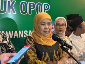 Respons Khofifah Kala Digoda Sandiaga Jadi Tim Pemenangan Ganjar